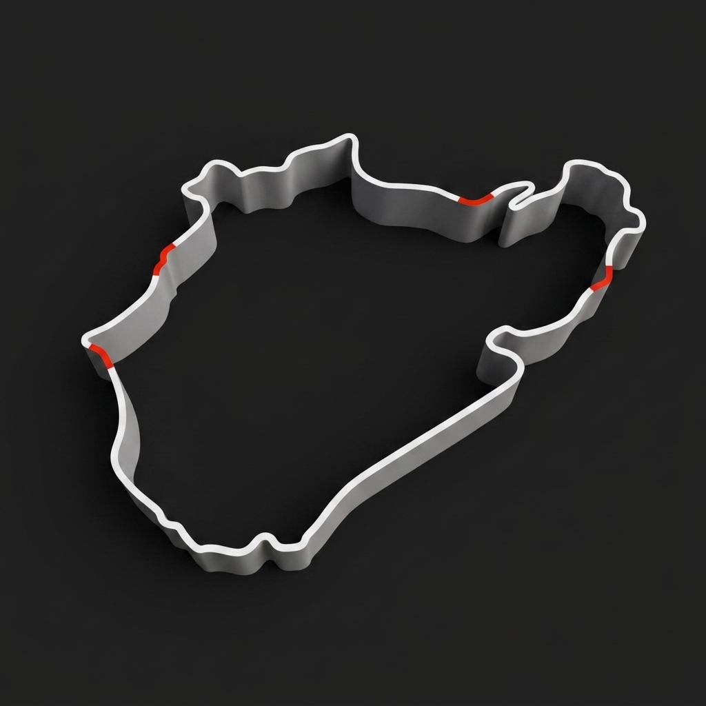 Nürburgring Nordschleife —  Zonas de alta carga lateral